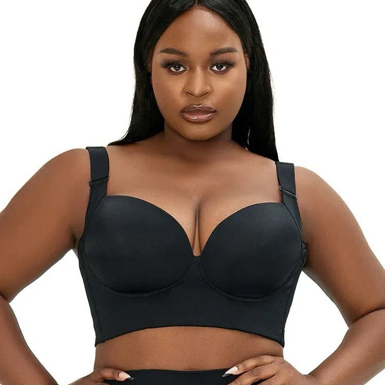 Plus-size glossy close-fitting underwear for women