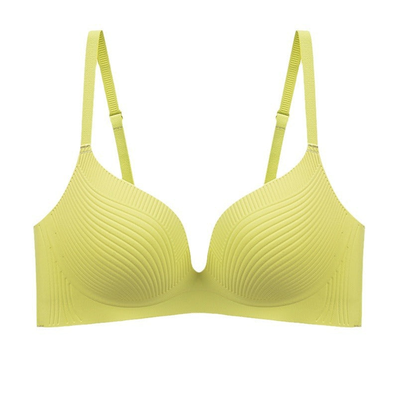 Solid-color one-piece seamless underwear