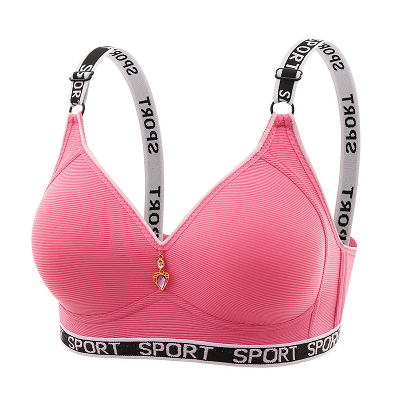 Large-sized underwear without steel rims