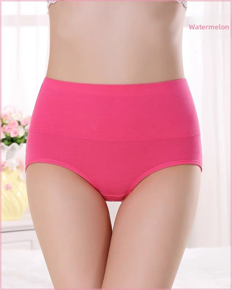 Pure Cotton High Waist Women's Underwear