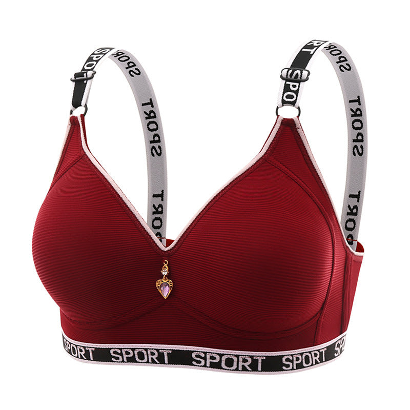Large-sized underwear without steel rims