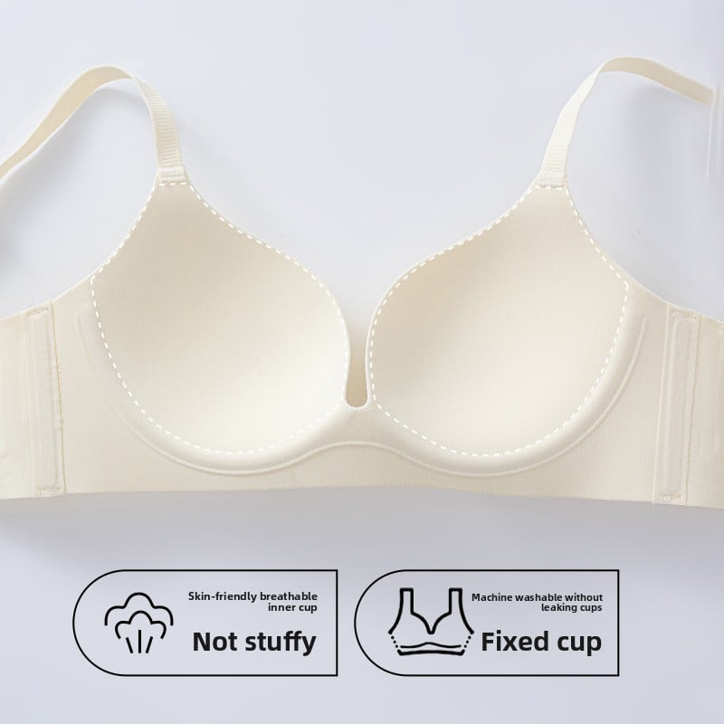 Solid-color one-piece seamless underwear