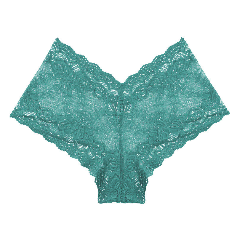 Ladies Lace Underwear Soft Floral Briefs