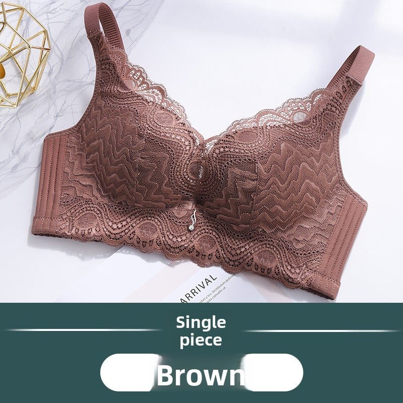 Lace underwear for women without steel rims