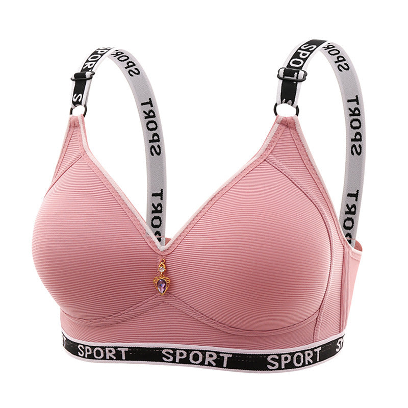 Large-sized underwear without steel rims