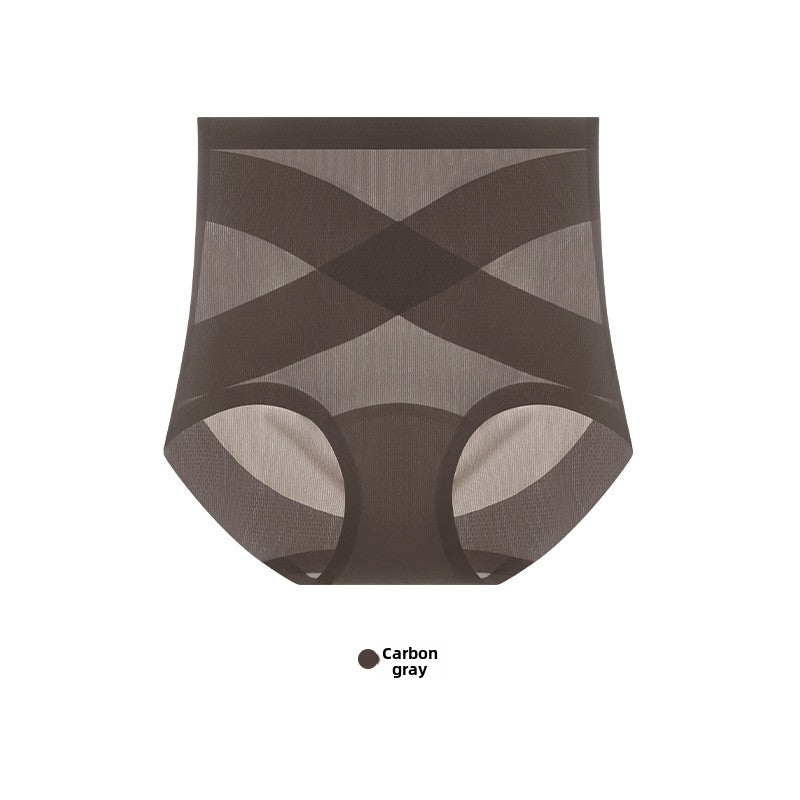 High-waisted seamless underwear, triangle shorts