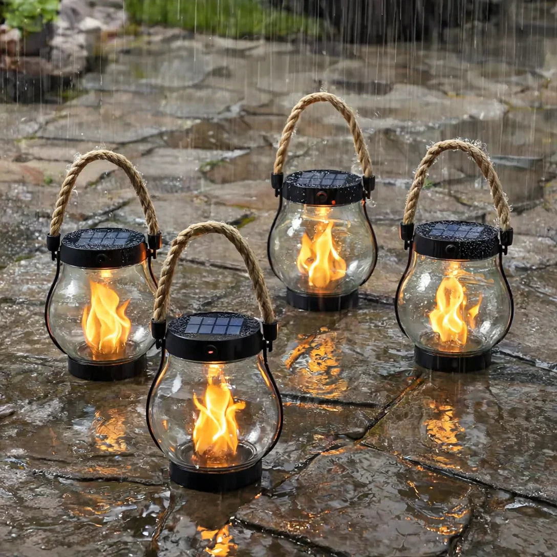 Solar Lantern Outdoor Lights