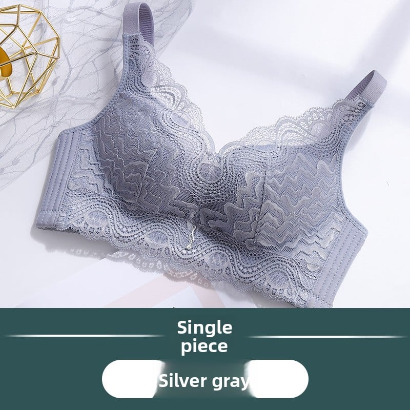 Lace underwear for women without steel rims