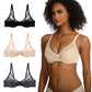 The large-sized underwear with thin mesh fabric gathers the French sexiness of the bra Skin color