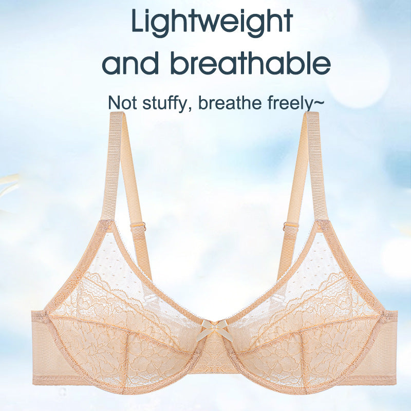 underwear women's breathable and comfortable soft steel ring top
