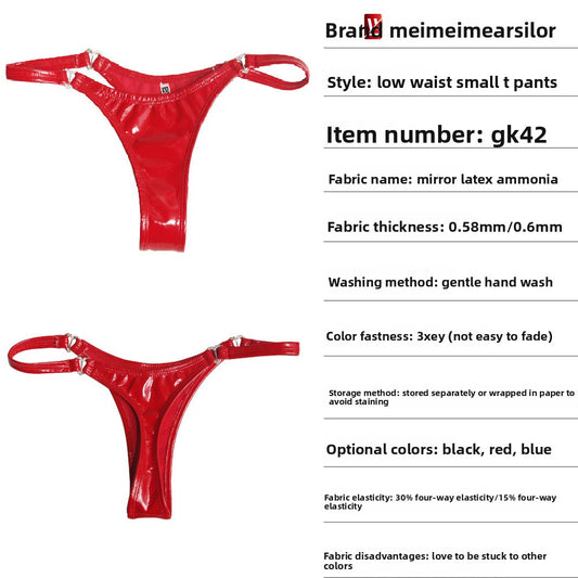 Latex ammonia women's underwear
