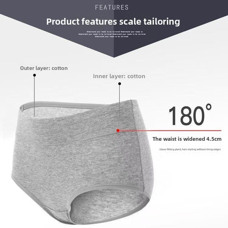 Pure Cotton High Waist Women's Underwear