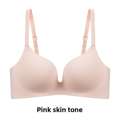 Solid-color one-piece seamless underwear