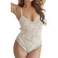 Lace body-shaping innerwear halter jumpsuit