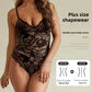 Lace body-shaping innerwear halter jumpsuit