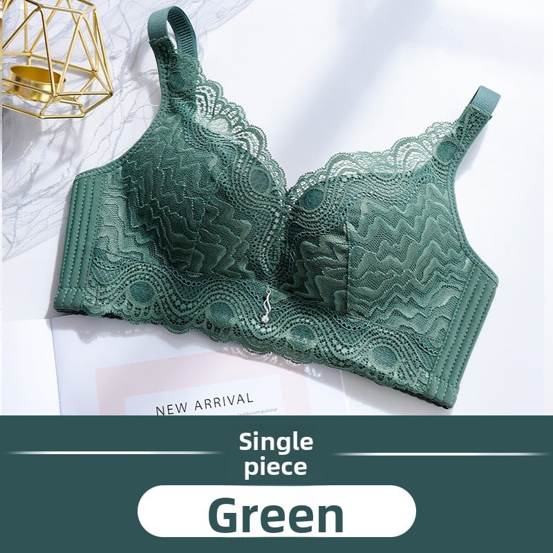 Lace underwear for women without steel rims