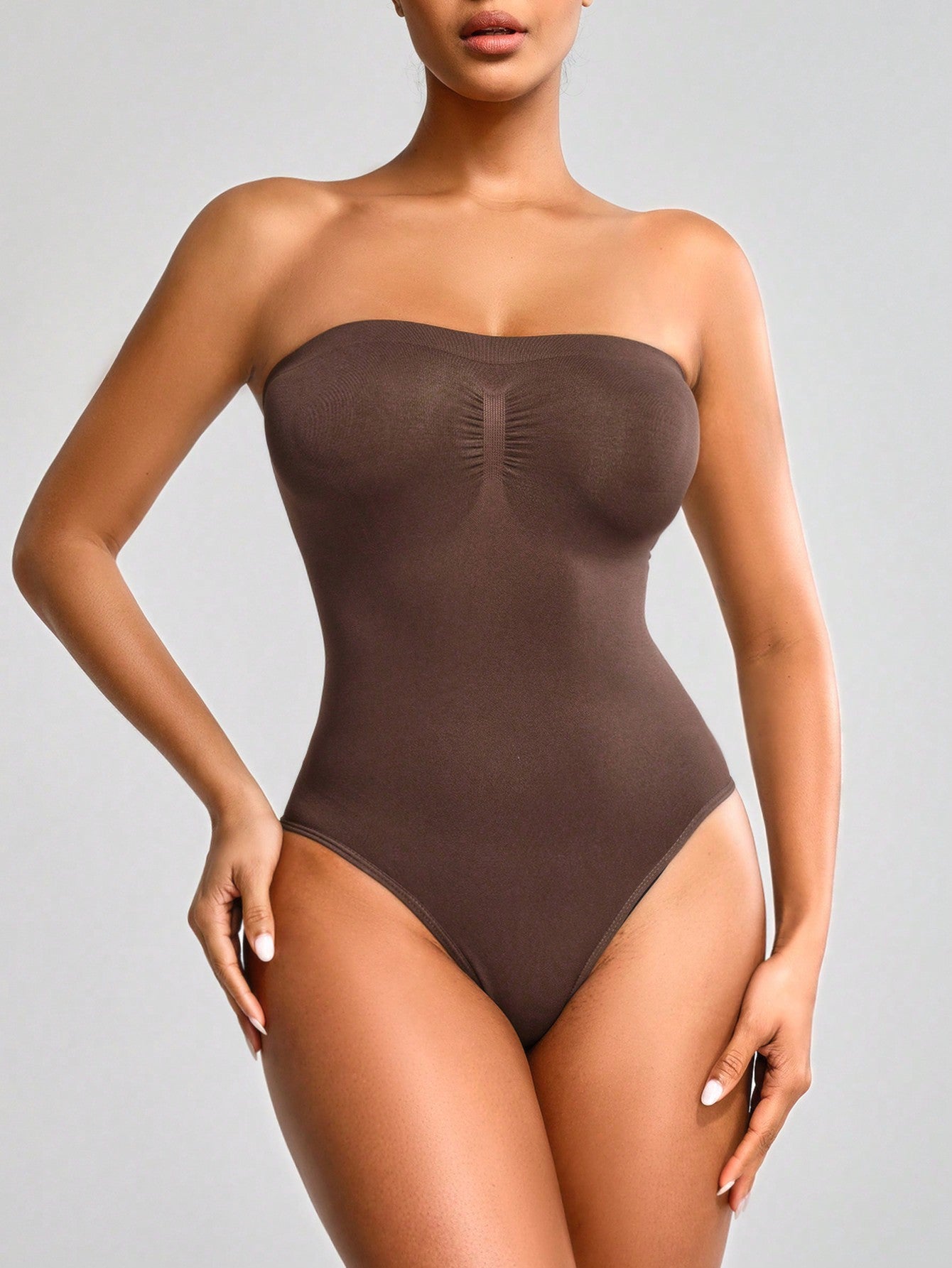 Strapless dress jumpsuit underwear