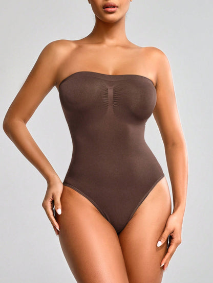 Strapless dress jumpsuit underwear