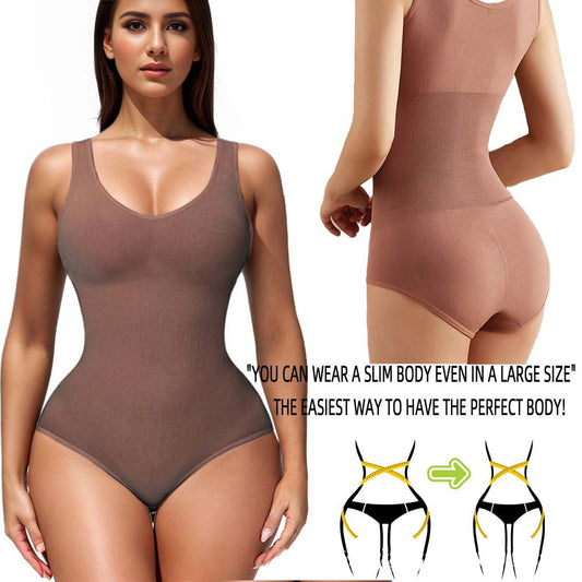 Tight-fitting abdominal-restricting women's underwear set