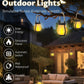 Solar Lantern Outdoor Lights