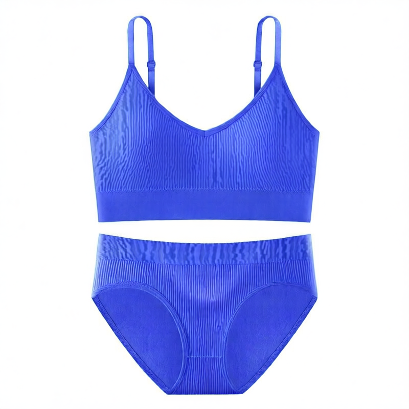 Breathable Detachable Sports Bra Set ? Seamless & Traceless Yoga Underwear