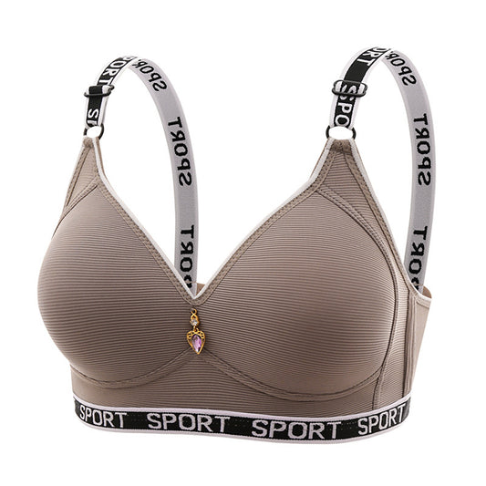 Large-sized underwear without steel rims