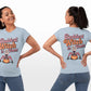 Baddest Witch in Town Retro Halloween Bella+Canvas 3001 T-Shirt – Spooky Cute Fall Tee