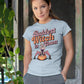 Baddest Witch in Town Retro Halloween Bella+Canvas 3001 T-Shirt – Spooky Cute Fall Tee