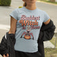 Baddest Witch in Town Retro Halloween Bella+Canvas 3001 T-Shirt – Spooky Cute Fall Tee