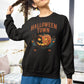 Halloween Town Sweatshirt – Vintage Pumpkin Graphic – Bella Canvas 3501 – Halloween Crewneck – Spooky Season Shirt – Unisex S-3XL