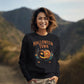 Halloween Town Sweatshirt – Vintage Pumpkin Graphic – Bella Canvas 3501 – Halloween Crewneck – Spooky Season Shirt – Unisex S-3XL