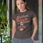 Baddest Witch in Town Retro Halloween Bella+Canvas 3001 T-Shirt – Spooky Cute Fall Tee