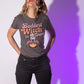 Baddest Witch in Town Retro Halloween Bella+Canvas 3001 T-Shirt – Spooky Cute Fall Tee