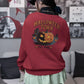 Halloween Town Sweatshirt – Vintage Pumpkin Graphic – Bella Canvas 3501 – Halloween Crewneck – Spooky Season Shirt – Unisex S-3XL