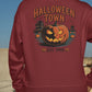 Halloween Town Sweatshirt – Vintage Pumpkin Graphic – Bella Canvas 3501 – Halloween Crewneck – Spooky Season Shirt – Unisex S-3XL