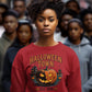 Halloween Town Sweatshirt – Vintage Pumpkin Graphic – Bella Canvas 3501 – Halloween Crewneck – Spooky Season Shirt – Unisex S-3XL