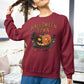 Halloween Town Sweatshirt – Vintage Pumpkin Graphic – Bella Canvas 3501 – Halloween Crewneck – Spooky Season Shirt – Unisex S-3XL