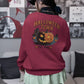Halloween Town Sweatshirt – Vintage Pumpkin Graphic – Bella Canvas 3501 – Halloween Crewneck – Spooky Season Shirt – Unisex S-3XL