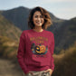 Halloween Town Sweatshirt – Vintage Pumpkin Graphic – Bella Canvas 3501 – Halloween Crewneck – Spooky Season Shirt – Unisex S-3XL