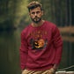 Halloween Town Sweatshirt – Vintage Pumpkin Graphic – Bella Canvas 3501 – Halloween Crewneck – Spooky Season Shirt – Unisex S-3XL