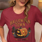 Halloween Town T-Shirt – Vintage Pumpkin Graphic – Bella Canvas 3001 – Halloween Tee – Spooky Season Shirt – Unisex S-3XL