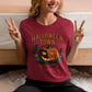 Halloween Town T-Shirt – Vintage Pumpkin Graphic – Bella Canvas 3001 – Halloween Tee – Spooky Season Shirt – Unisex S-3XL