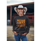 Witch Way to the Candy Halloween Sweatshirt – Bella+Canvas 3501 Unisex Pullover – Spooky Funny Fall Sweater (S–3XL, Multiple Colors)