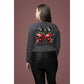 Spooky Cherry Halloween Bow Sweatshirt – Cute & Creepy Fall Vibes