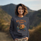 Halloween Town Sweatshirt – Vintage Pumpkin Graphic – Bella Canvas 3501 – Halloween Crewneck – Spooky Season Shirt – Unisex S-3XL