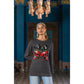Spooky Cherry Halloween Bow Sweatshirt – Cute & Creepy Fall Vibes