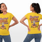 Baddest Witch in Town Retro Halloween Bella+Canvas 3001 T-Shirt – Spooky Cute Fall Tee