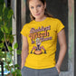 Baddest Witch in Town Retro Halloween Bella+Canvas 3001 T-Shirt – Spooky Cute Fall Tee