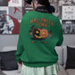 Halloween Town Sweatshirt – Vintage Pumpkin Graphic – Bella Canvas 3501 – Halloween Crewneck – Spooky Season Shirt – Unisex S-3XL