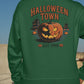 Halloween Town Sweatshirt – Vintage Pumpkin Graphic – Bella Canvas 3501 – Halloween Crewneck – Spooky Season Shirt – Unisex S-3XL